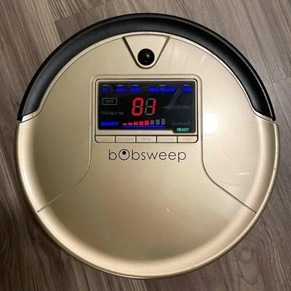 bObsweep Pet Hair Robotic Vacuum Cleaner and Mop Champagne